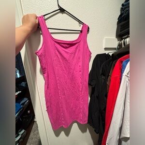 Wild fable hot pink dress